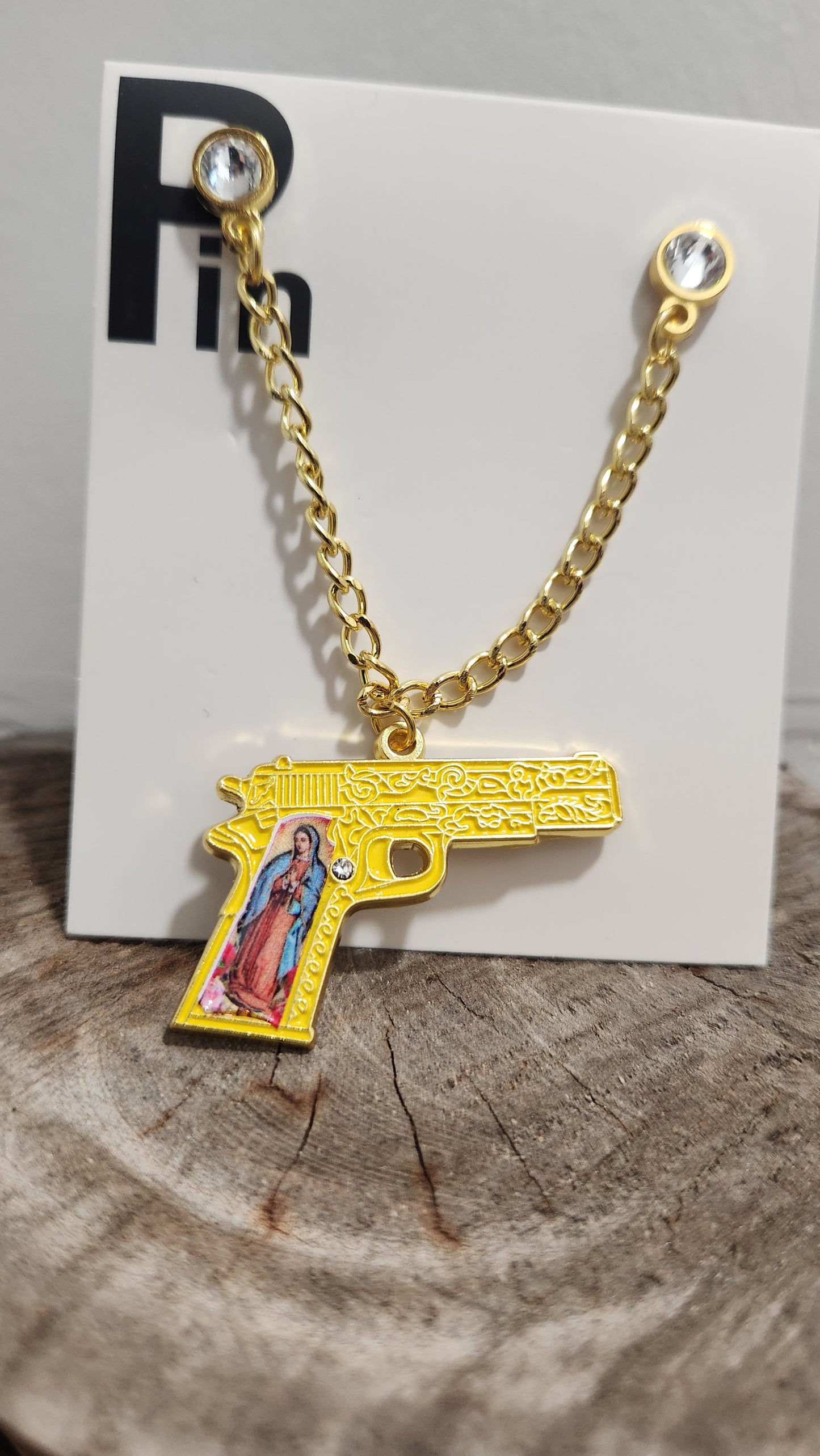 My 45 Virgencita Hat Pin