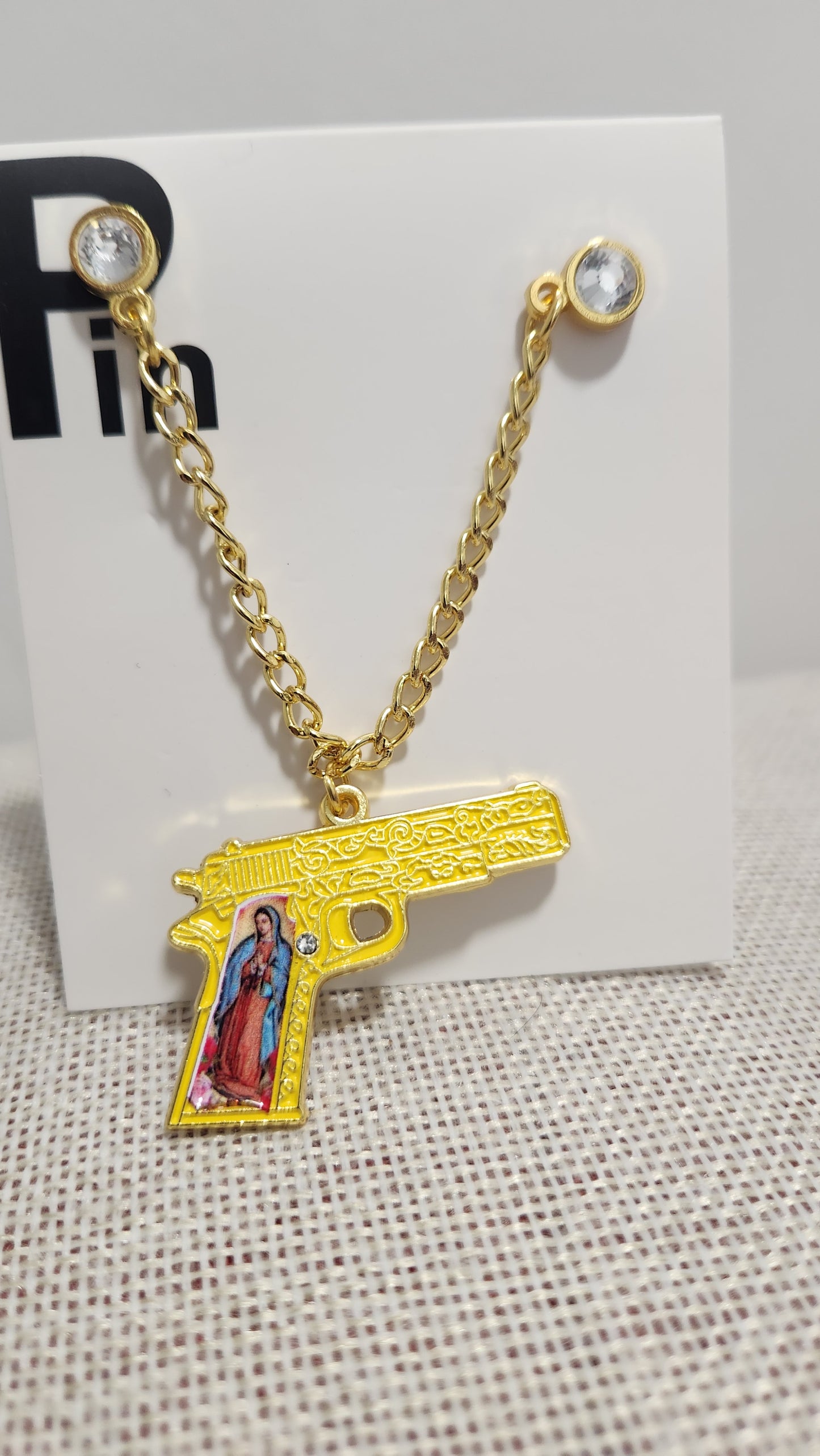 My 45 Virgencita Hat Pin