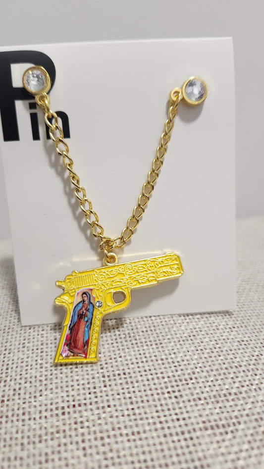 My 45 Virgencita Hat Pin