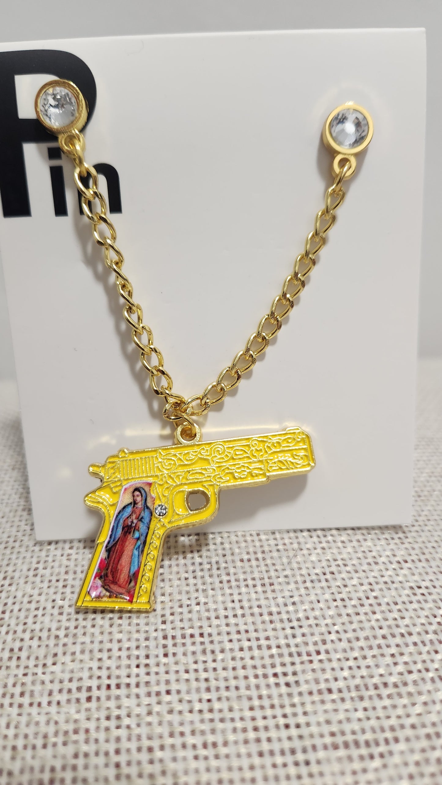 My 45 Virgencita Hat Pin