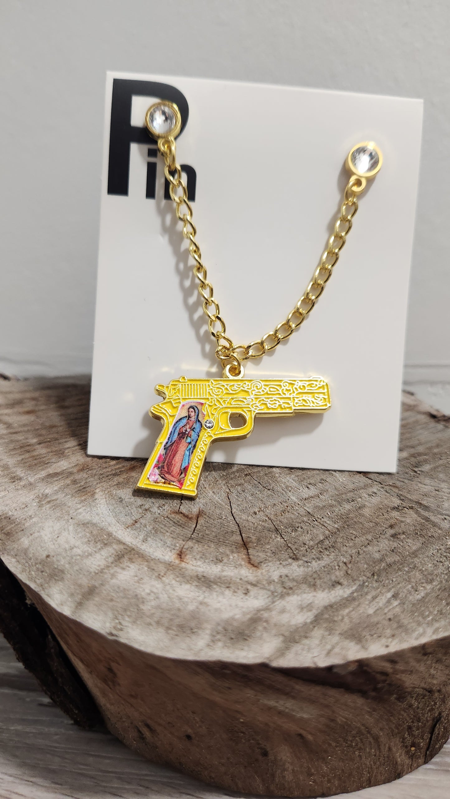 My 45 Virgencita Hat Pin