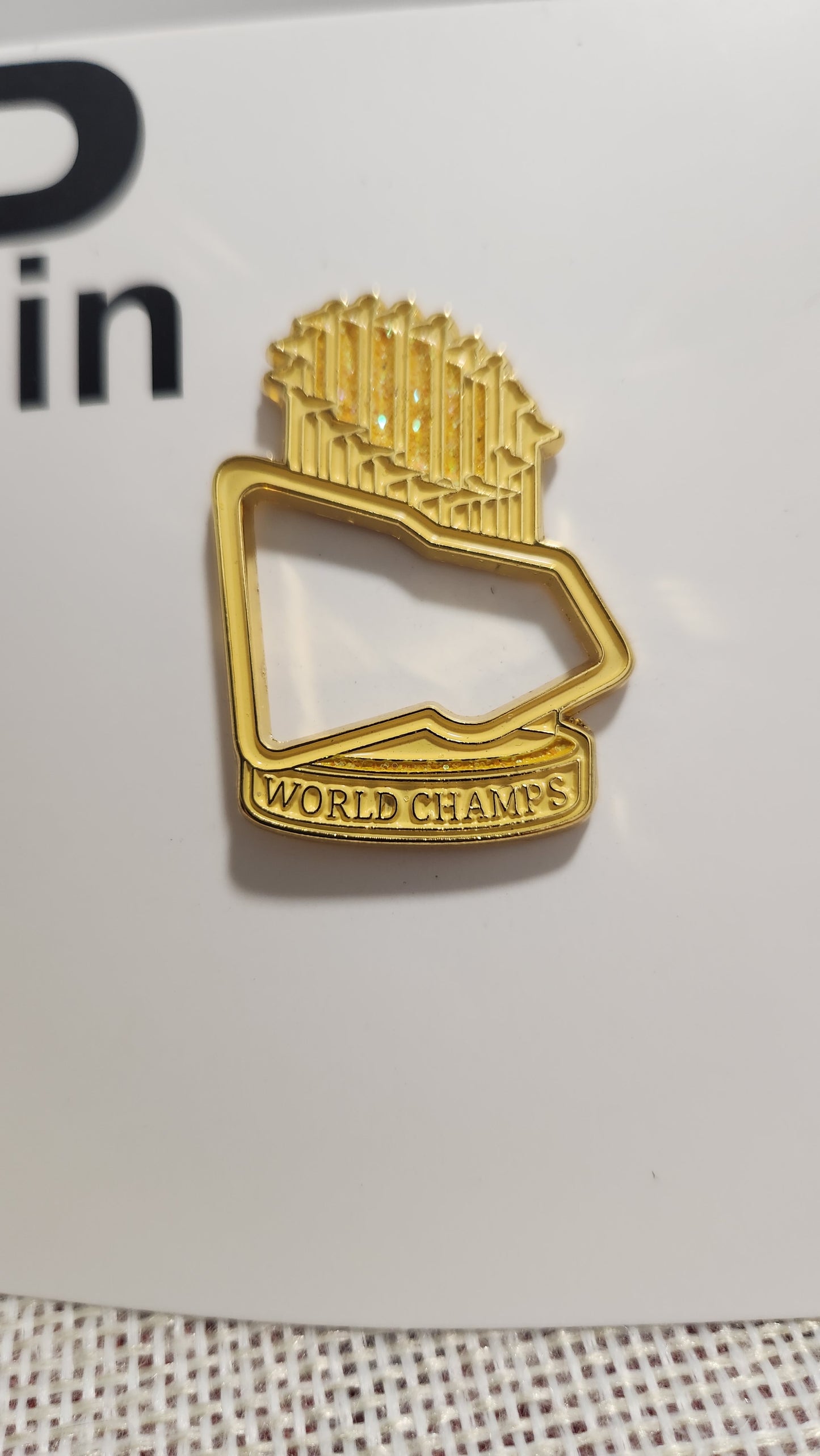 World  Series Champions Hat Pin