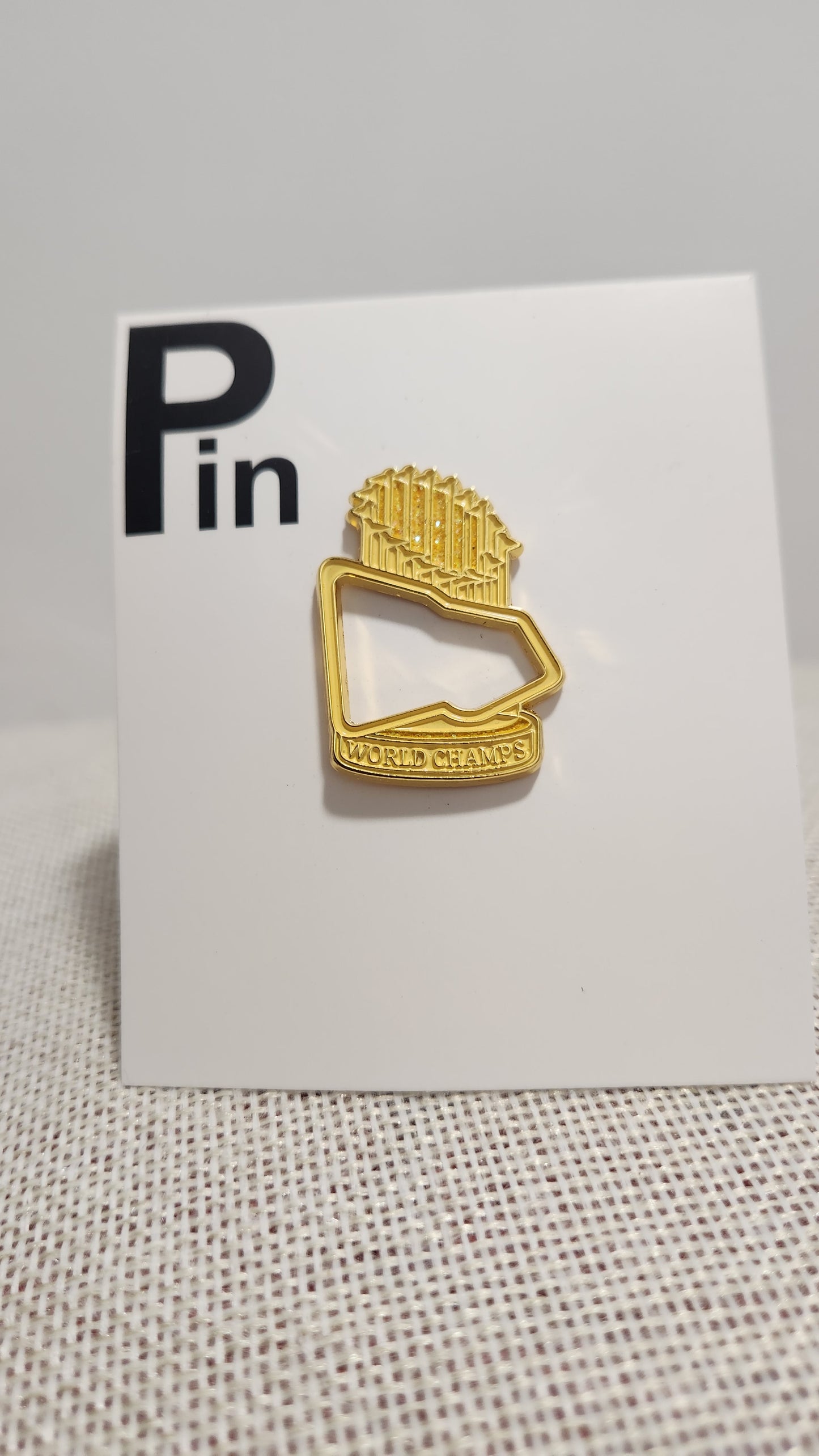 World  Series Champions Hat Pin