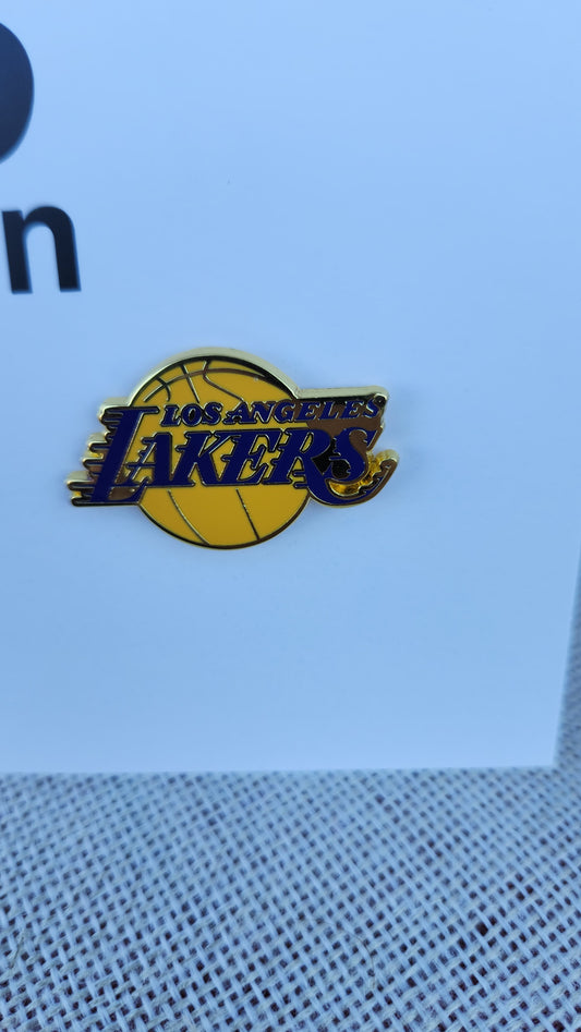 LA Lakers hat pin