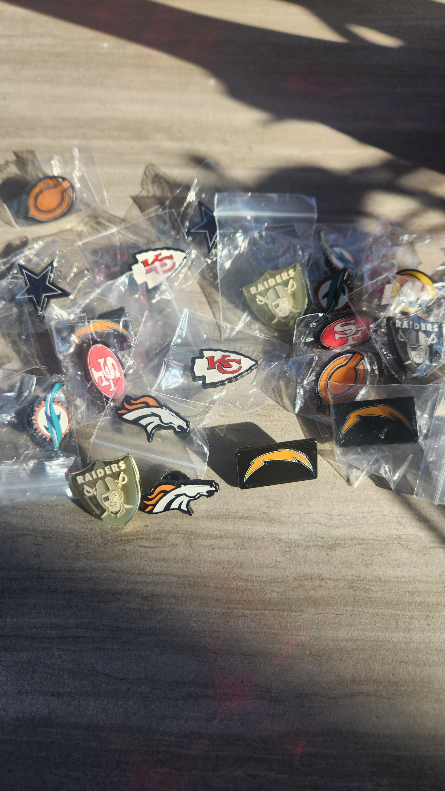 Small NFL Teams Pins