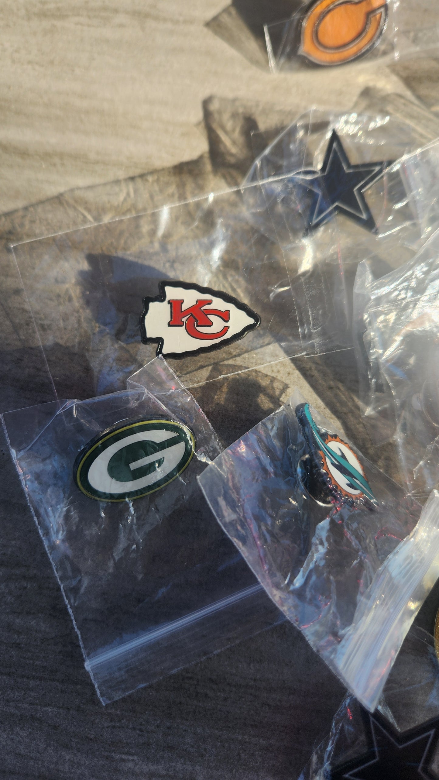 Small NFL Teams Pins