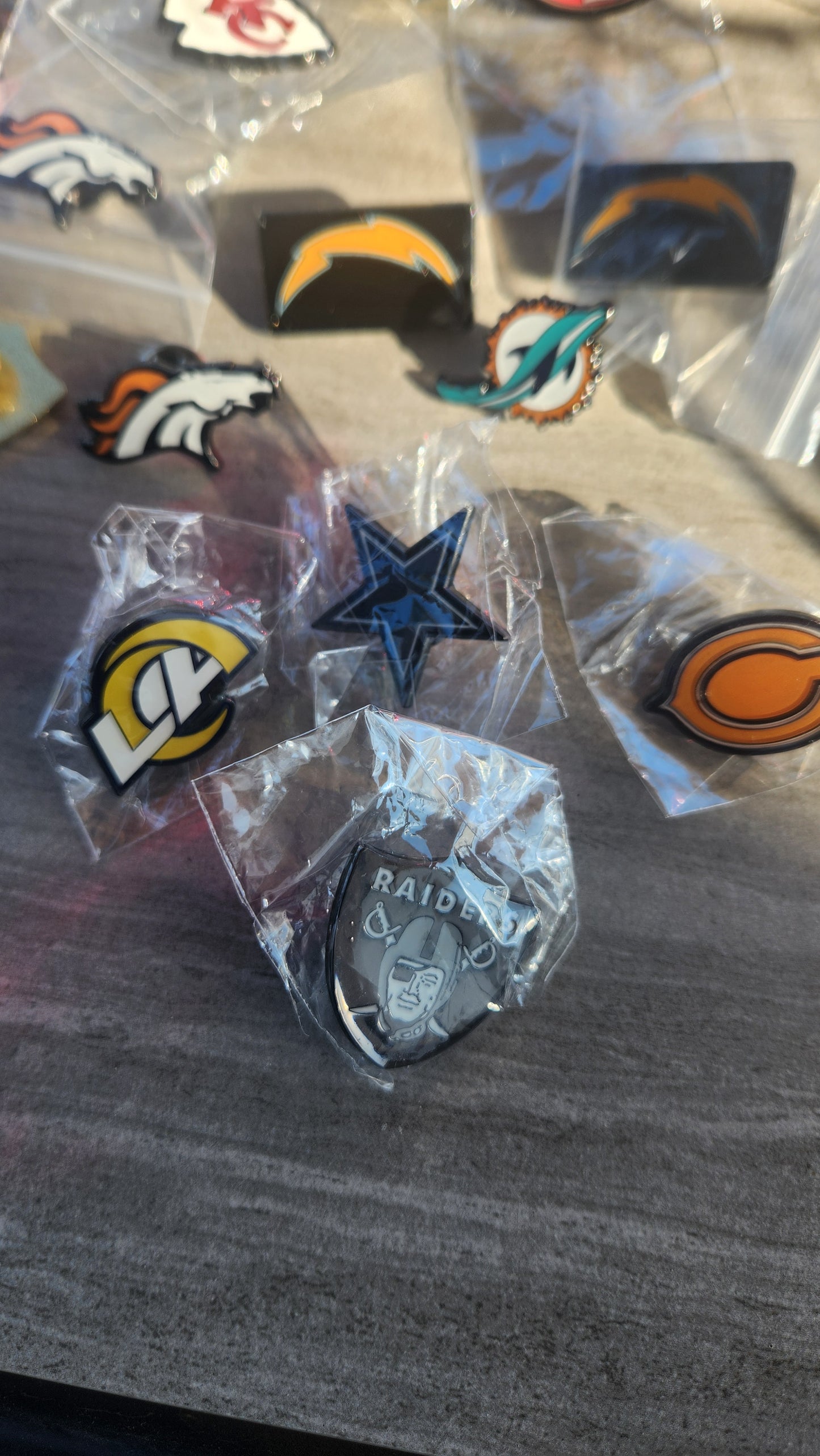 Small NFL Teams Pins