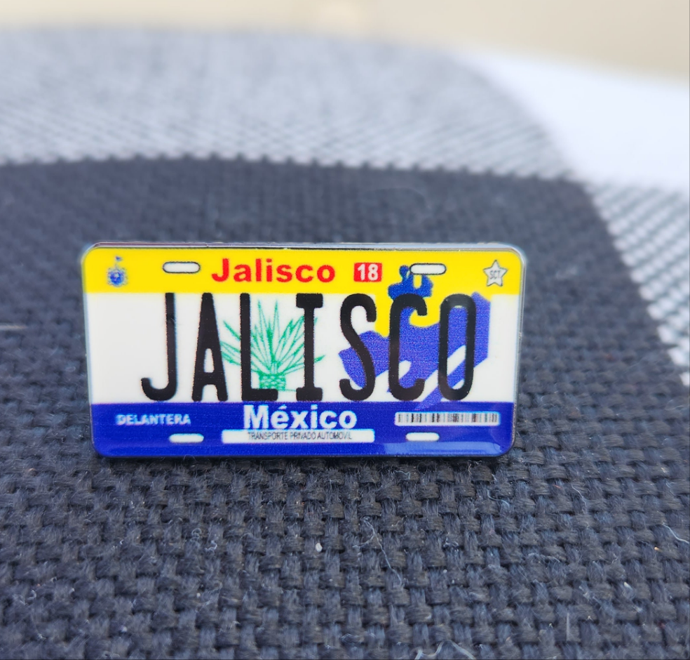 Jalisco Placa Pin